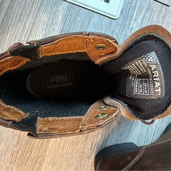 Ariat Womens Brown Leather Boots - Picture 10 of 11